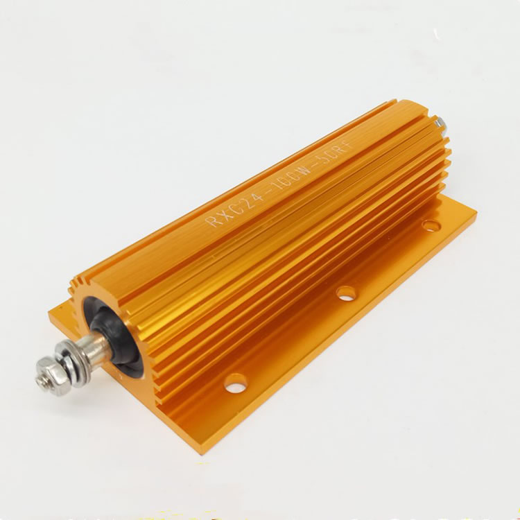 100W 黄金铝壳电阻 大功率电阻 音响 LED金属汽车电阻